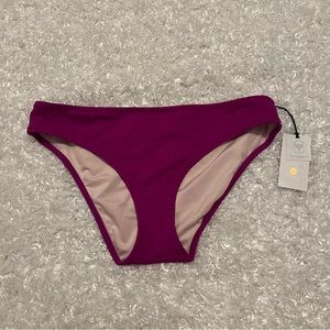 Shade & Shore Magenta Bikini Bottoms